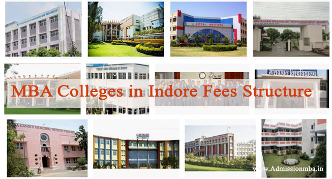 MBA Colleges in Indore Fees Structure