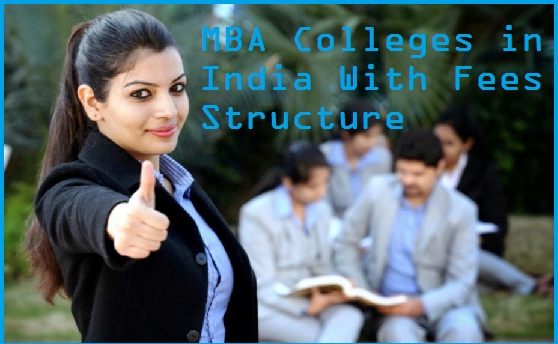 MBA Colleges with fees structure in States & Cities of India