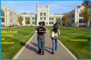 MBA / PGDM COLLEGES IN GURGAON