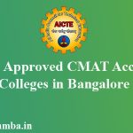 CMAT Accepting Colleges in Bangalore