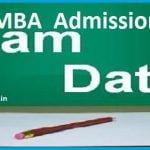 MBA Admission Exam Dates 2016-2017