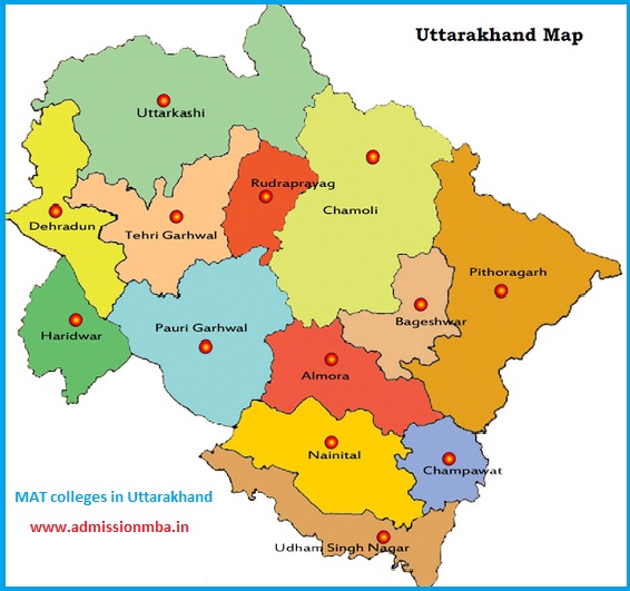 MBA Colleges Accepting MAT score in Uttarakhand
