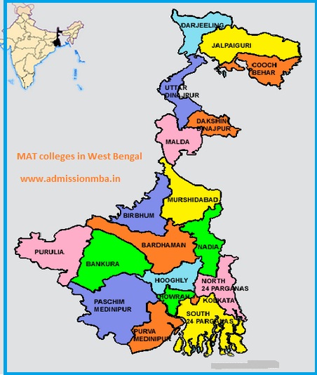 MBA Colleges Accepting MAT score in West Bengal