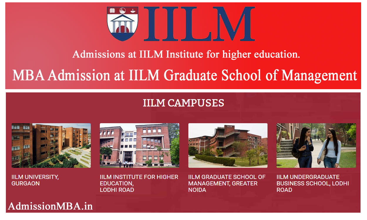 MBA Admission IILM