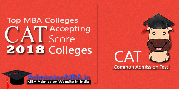 MBA Colleges accepting CAT score 2017