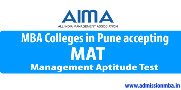 MBA Colleges in Pune Accepting MAT Entrance Exam