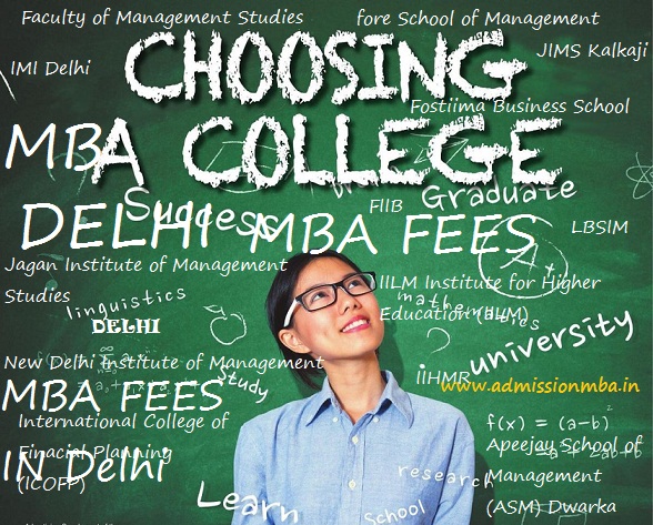 MBA Colleges Delhi Fees Structure