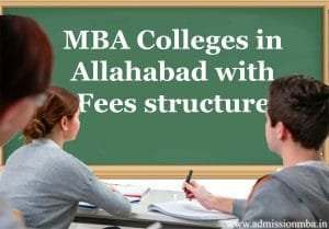 MBA fees in Allahabad, Uttar pradesh