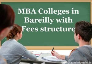 MBA fees in Bareilly, Uttar pradesh