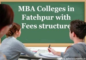 MBA Colleges in Fatehpur with Fees