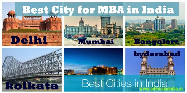 Best City for MBA in India