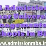 Bihar Colleges in MBA Admission Bihar