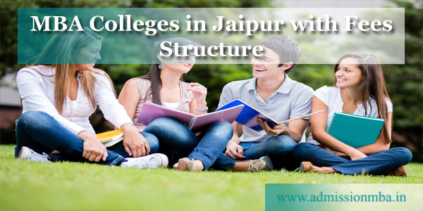 MBA Colleges in Jaipur with Fees Structure