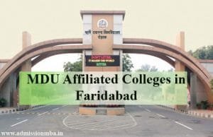 MDU Affiliated Colleges in Faridabad