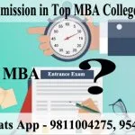 Miss it MBA entrance exam