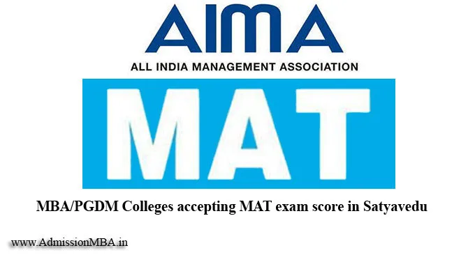 Satyavedu under MAT College Satyavedu under MAT College