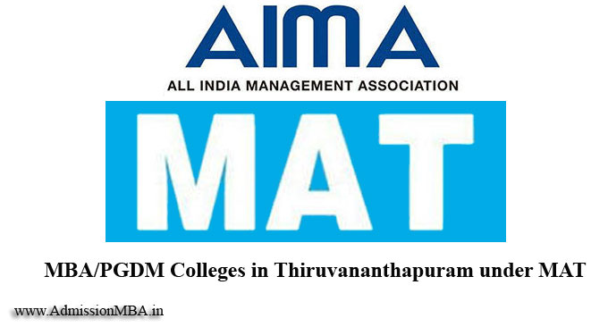 MBA/PGDM Colleges in Thiruvananthapuram under MAT