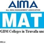 Tiruvalla under MAT colleges