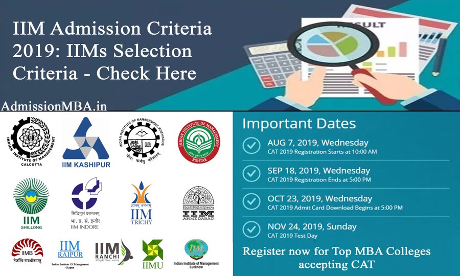 IIMs CAT 2019 Exam Date 24th November Registration Eligibility iims-cat-2019-exam-date-24th-november-registration-eligibility