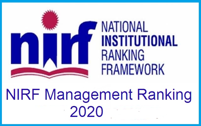 Find Rank wise NIRF B-School Ranking 2020 in India