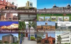 Type of Universities in India