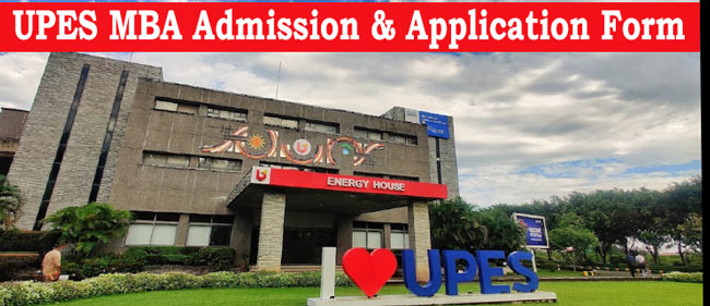 UPES MBA Admission