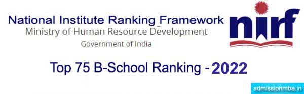MBA Ranking NIRF India
