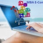 Composite image of woman sitting on beach using her laptop