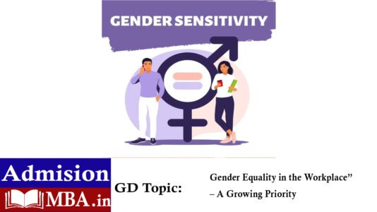 Gender Equality in the Workplace” – A Growing Priority