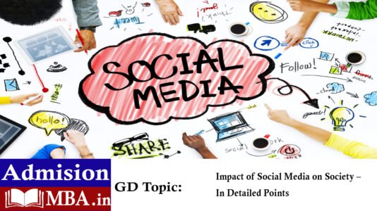 Impact of Social Media on Society – In Detailed Points