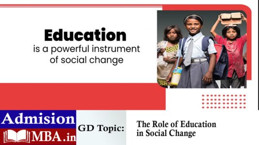 The Role of Education in Social Change