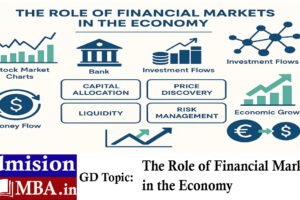 The Role of Financial Markets in the Economy