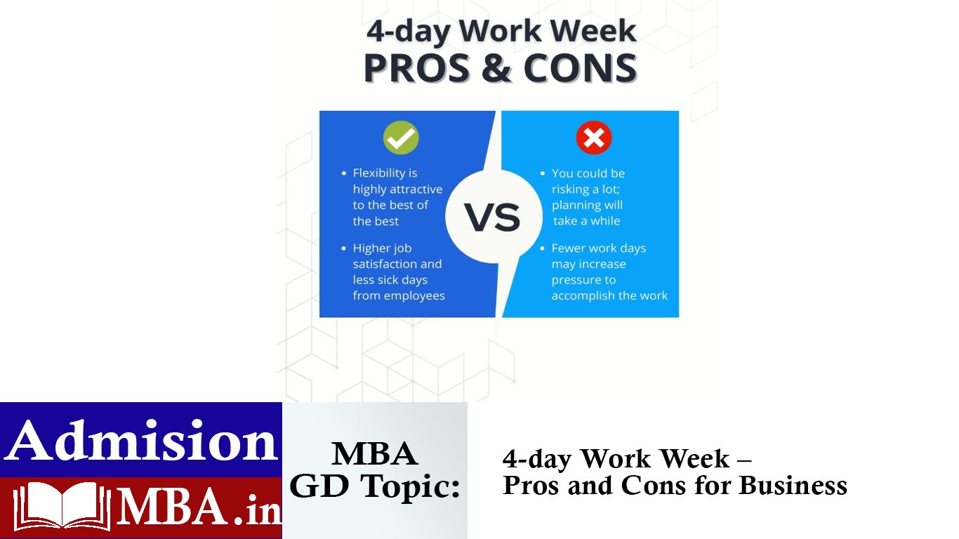 4-day Work Week – Pros and Cons for Business