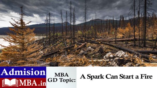 A Spark Can Start a Fire