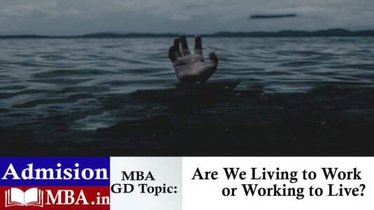 Are We Living to Work or Working to Live?