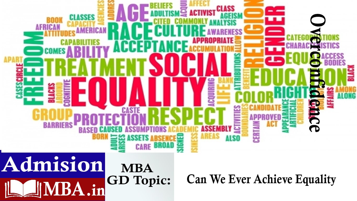 Can We Ever Achieve Equality