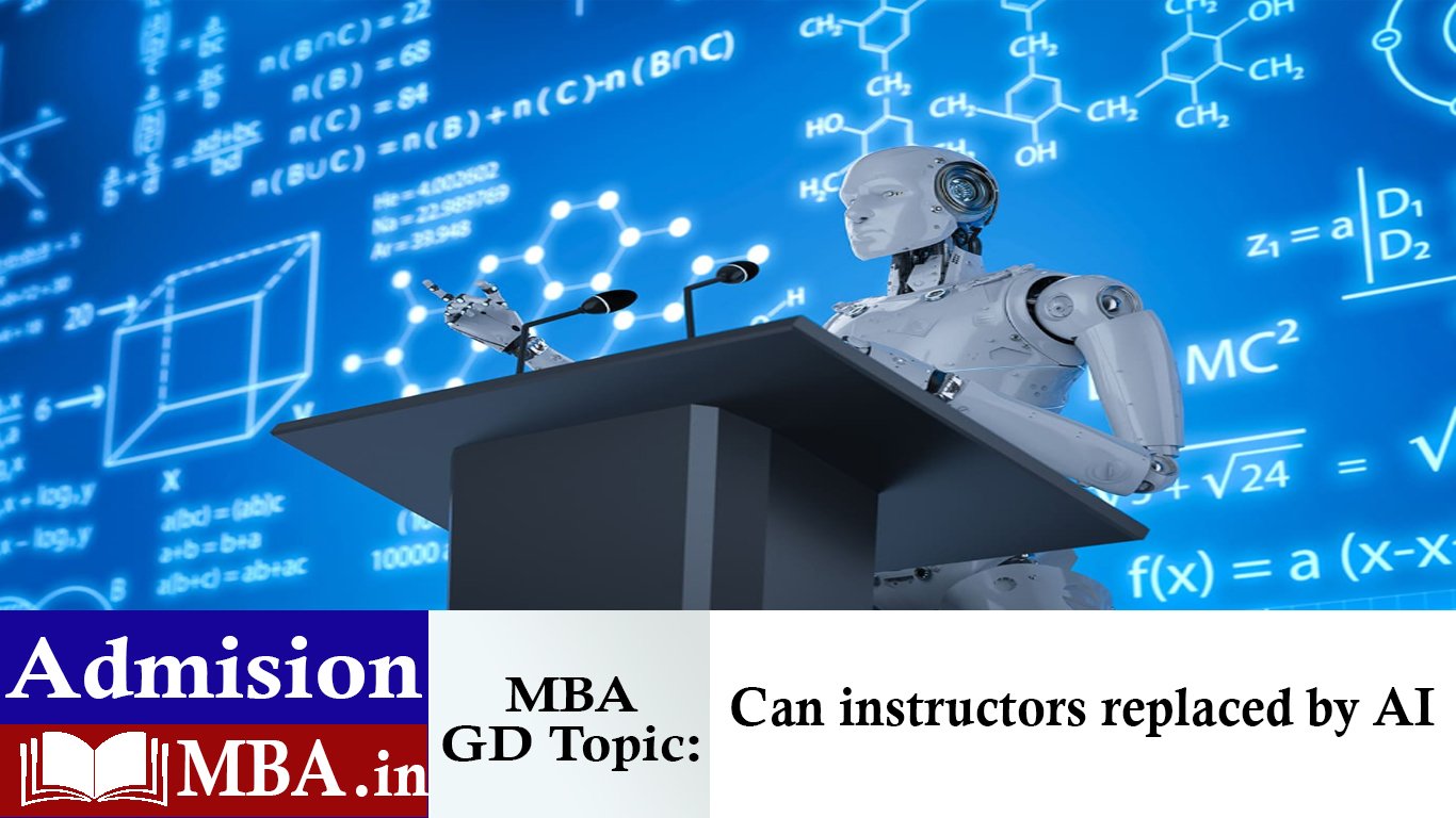 Can instructors replaced by AI ?