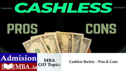 Cashless Society – Pros & Cons