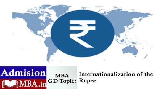 Internationalization of the Rupee