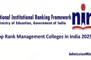 Top 100 Management Colleges Rank by NIRF 2025