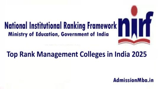 Top 100 Management Colleges Rank by NIRF 2025