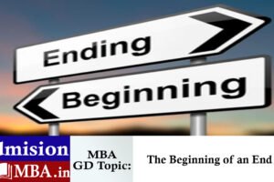 The Beginning of an End The Beginning of an End