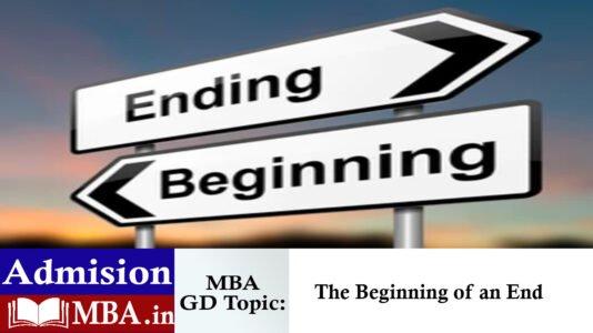 The Beginning of an End