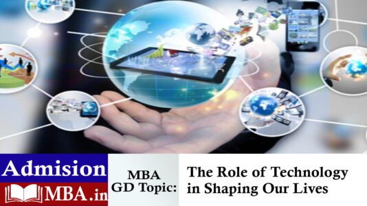 The Role of Technology in Shaping Our Lives