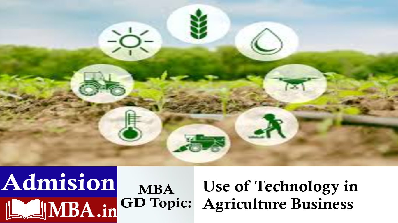 Use of Technology in Agriculture Business