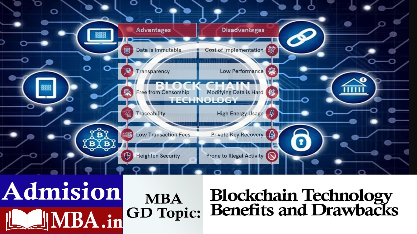 benefits and drawbacks of blockchain technology