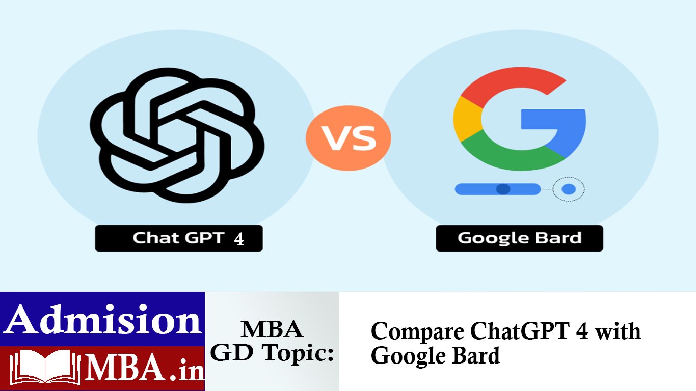 Compare ChatGPT 4 with Google Bard