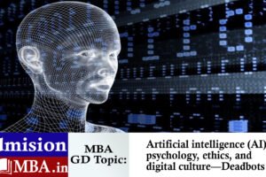 artificial intelligence (AI), psychology, ethics, and digital culture—Deadbots.