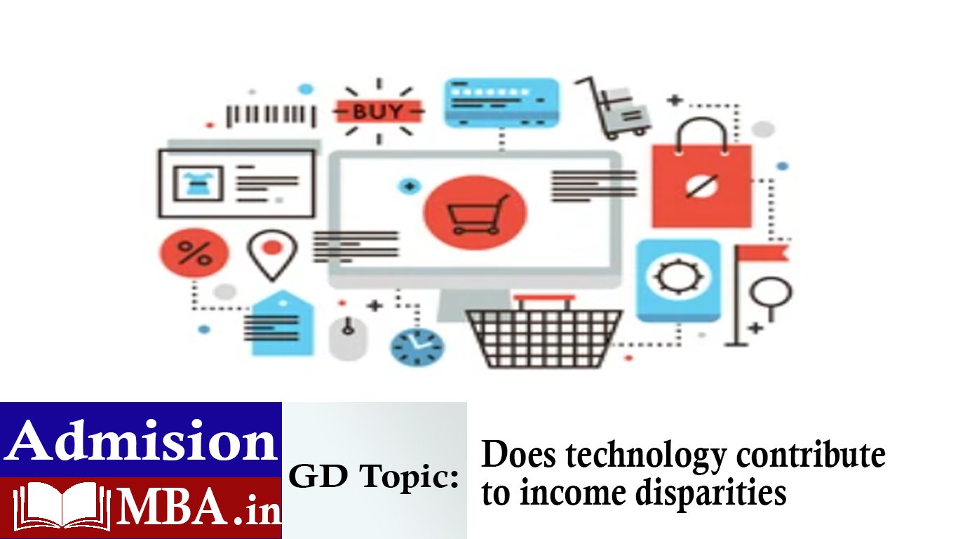 Does technology contribute to income disparities?