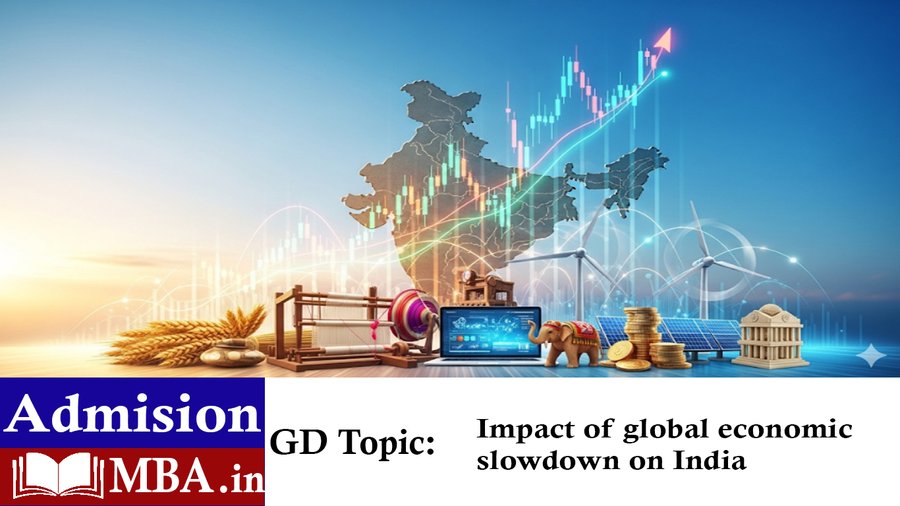 Impact of global economic slowdown on India